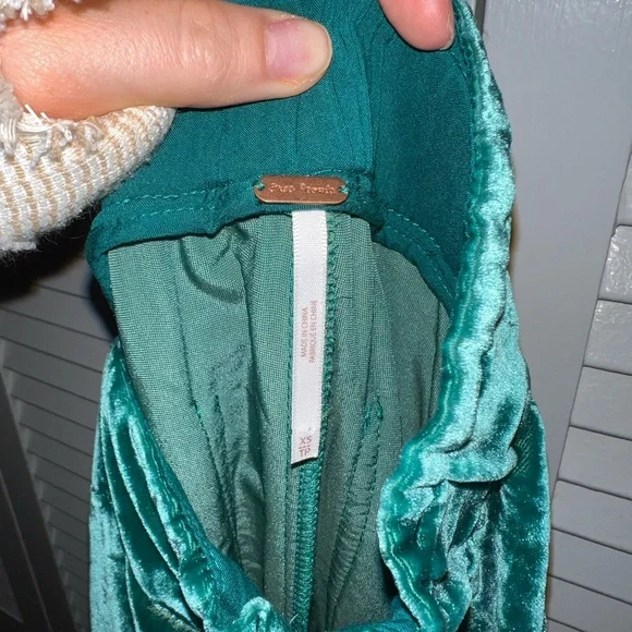 Free People Eva Velvet Overalls - Picture 4 of 4